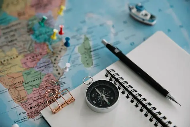 trip planning notebook